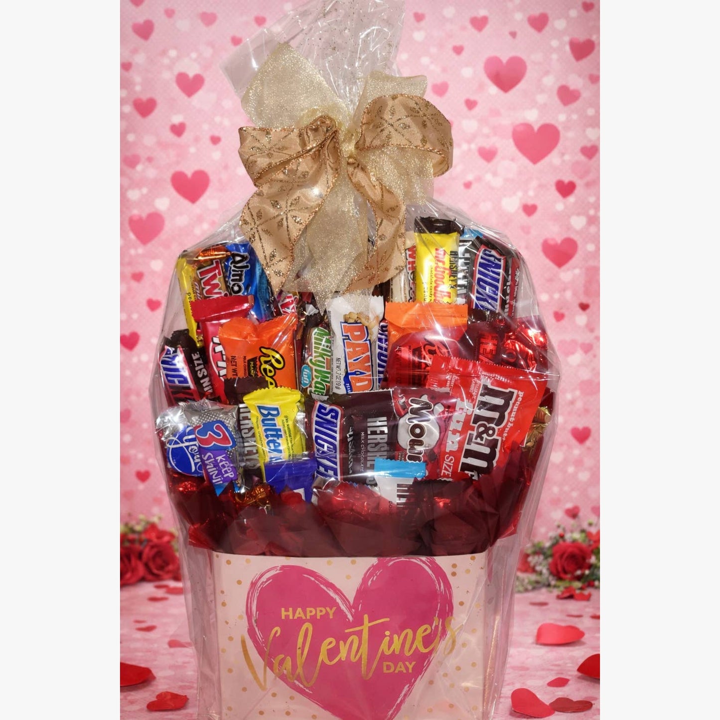 Valentine's Day Gift Box - Chocolate Candy Bouquet