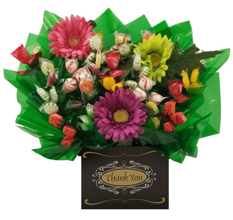 Chocolate Candy bouquet (Thank You Formal Gift Box)