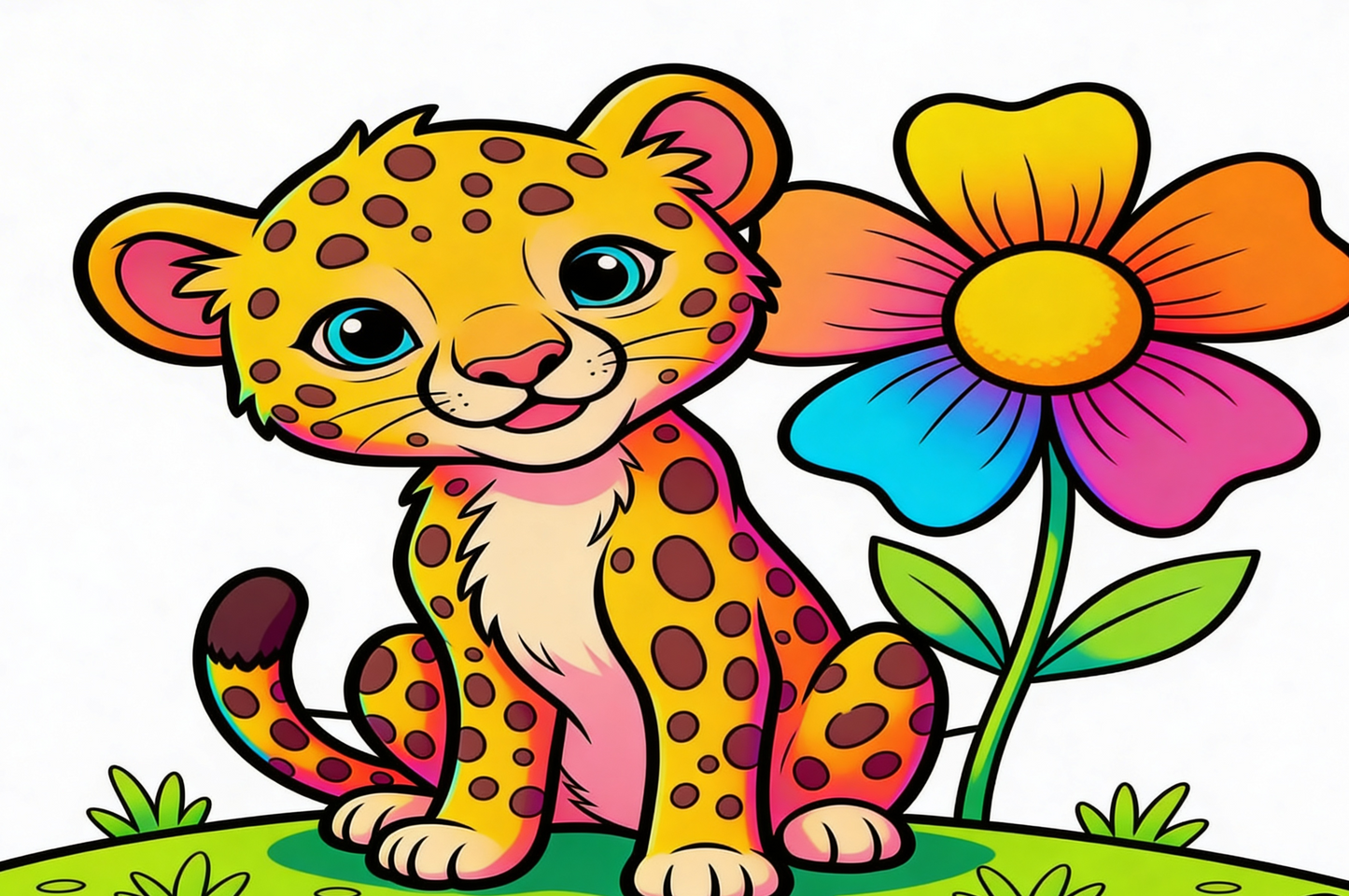 Spring Break Paint Party, Learn to Paint "Baby Jaguar" on 11x14 canvas, Wed, April 8, 2-4 pm