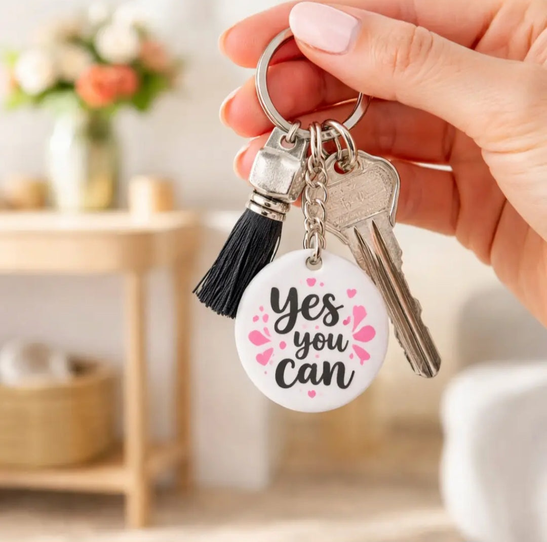 Acrylic keychains - Inspirational, Set of 20