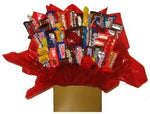 Solid Gold Gift Box - Chocolate Candy Bouquet