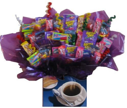 Coffee Break Gift Box - Tart & Taffy Candy Bouquet