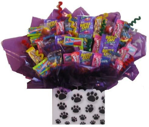 Puppy Paws Gift Box - Tart & Taffy Candy Bouquet