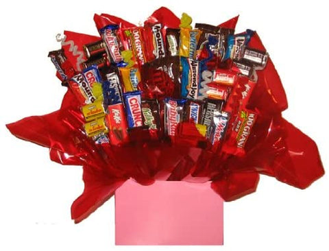 Baby Pink Gift Box - Chocolate Candy Bouquet