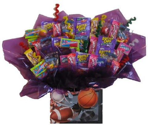 Sports Gift Box - Tart & Taffy Candy Bouquet