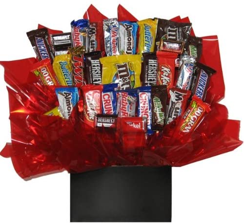 Gold on Black Chocolate Bouquet Gold on Black Chocolate Bouquet