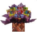 Football Gift Box - Tart & Taffy Candy Bouquet