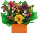 Solid Orange Gift Box - Hard Candy Bouquet