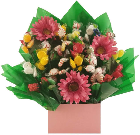 Baby Pink Gift Box - Hard Candy Bouquet