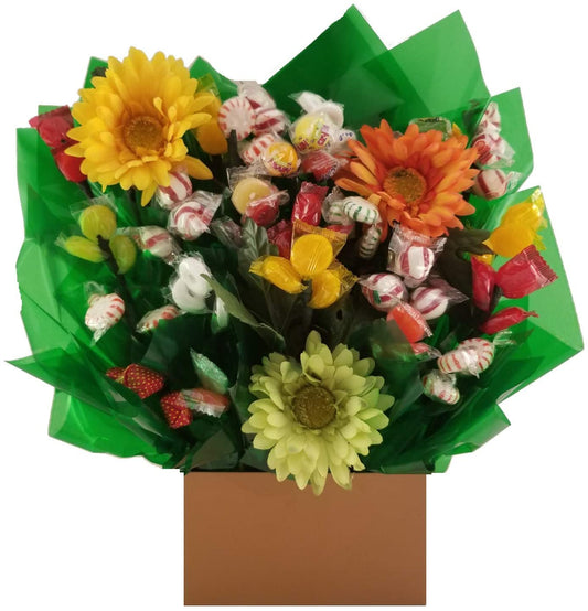 Solid Bronze Gift Box - Hard Candy Bouquet