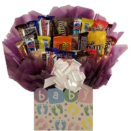 Chocolate Candy bouquet (Baby Steps Gift Box)