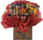 Chocolate Candy Bouquet gift box - Great as gift for Birthday, Thank You, Get Well Soon, Congratulations gift or for any occasion (Wildflower Meadow Gift Box)