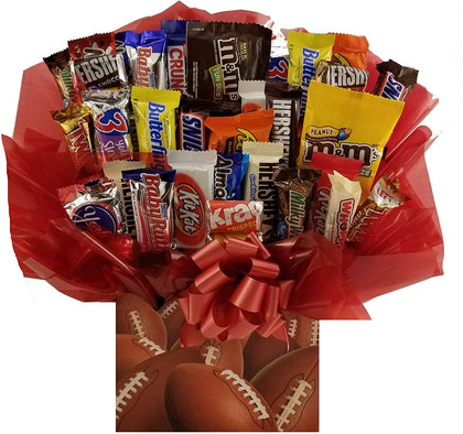 Chocolate Candy bouquet (Football Gift Box)