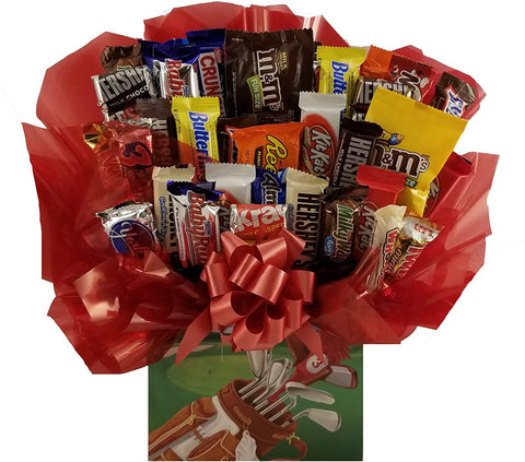 Chocolate Candy bouquet (Golfing Gift Box)