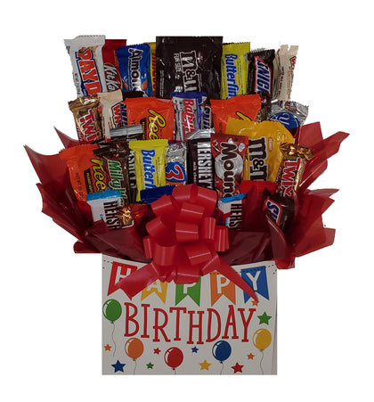 Birthday Gift Box - Chocolate Candy Bouquet
