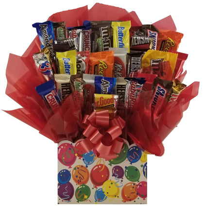 Celebrate Party Gift Box - Chocolate Candy Bouquet