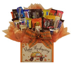 Thanksgiving Wagon Gift Box - Chocolate Candy Bouquet